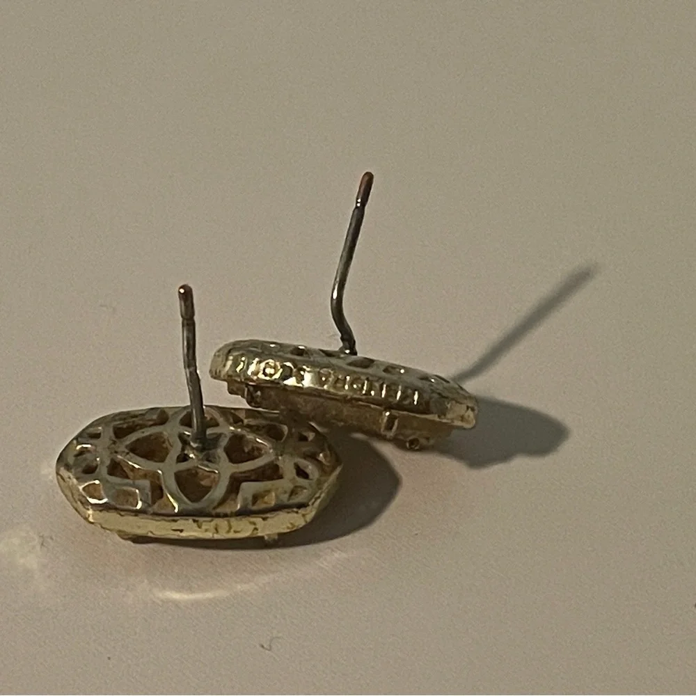 Bundle offer for Sadie Kendra Scott Gold Drusy Earrings SEE DESCRIPTION!!! - Picture 5 of 5